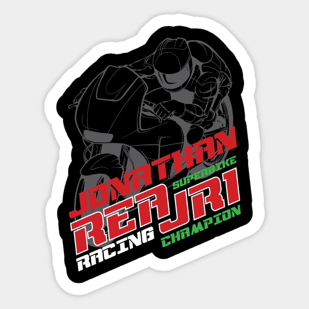 Jonathan Rea 65 JR1 Champion Sticker by CGD